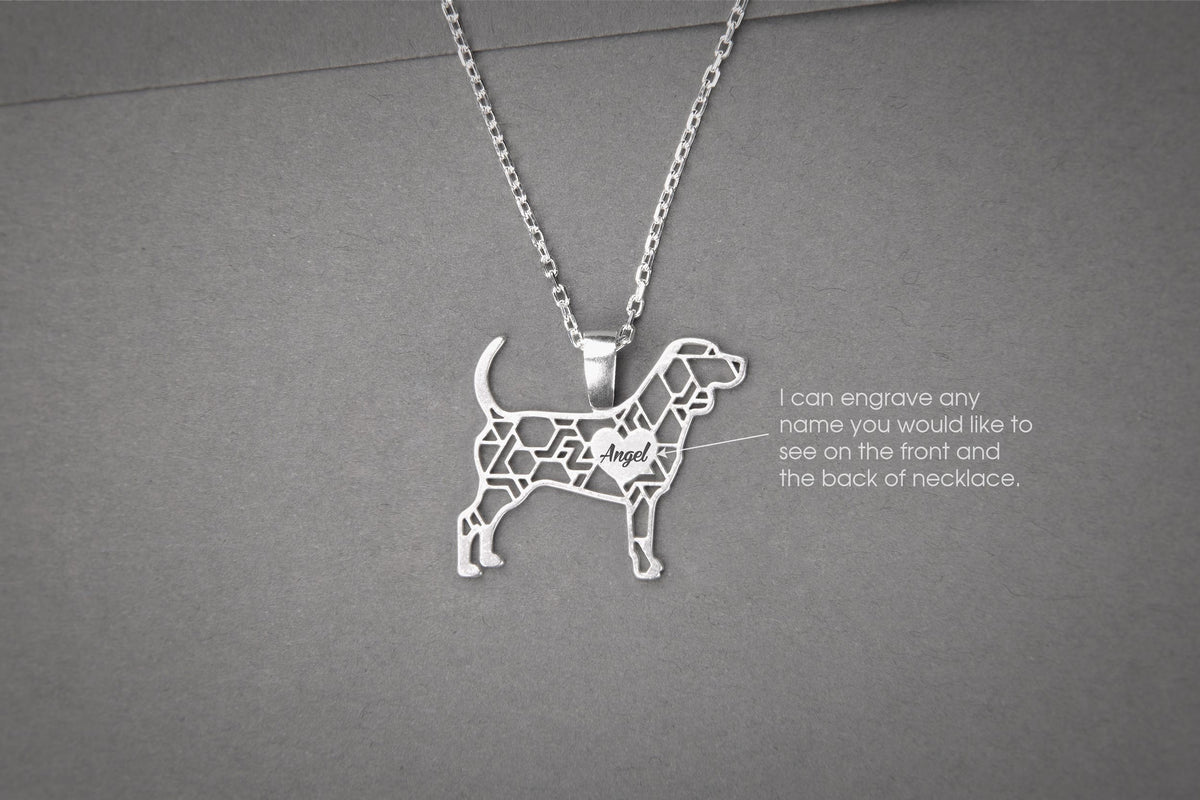 BEAGLE Modern Silver Necklace - 1