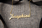 Custom CURSIVE Name Necklace - Model7 - 1