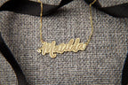 Custom CURSIVE Name Necklace - Model9 - 1