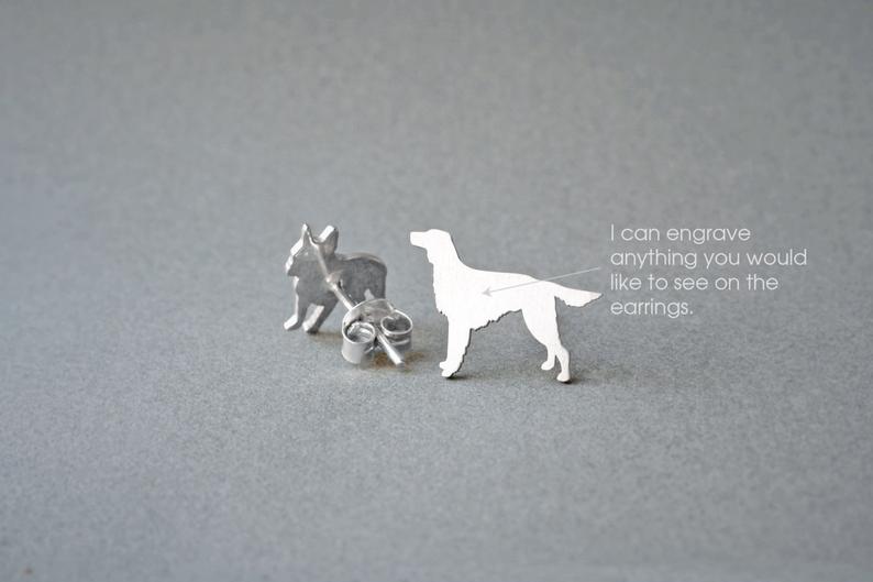 SETTER Stud Silver Earring - 1 Main image