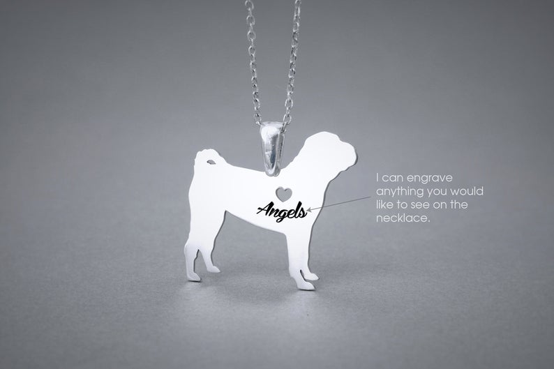 SHAR PEI Heart Silver Necklace - 1 Main image