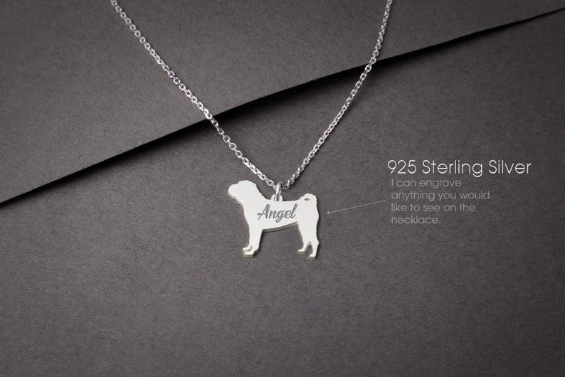 SHAR PEI Tiny Silver Necklace - 1