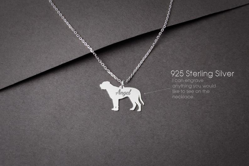 MASTIFF Tiny Silver Necklace - 1 Main image