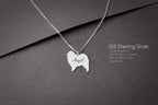 CHOW CHOW Tiny Silver Necklace - 1