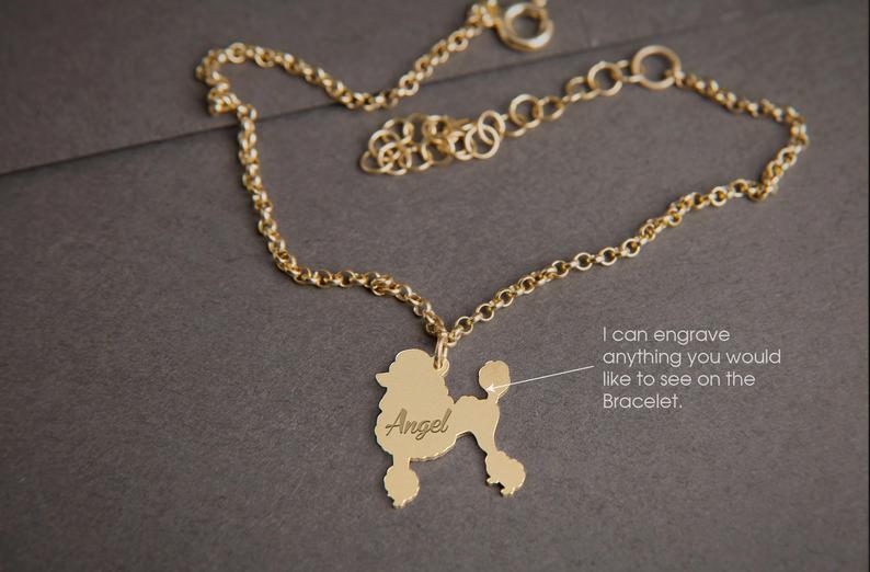 POODLE Tiny Silver Bracelet - 1 Main image