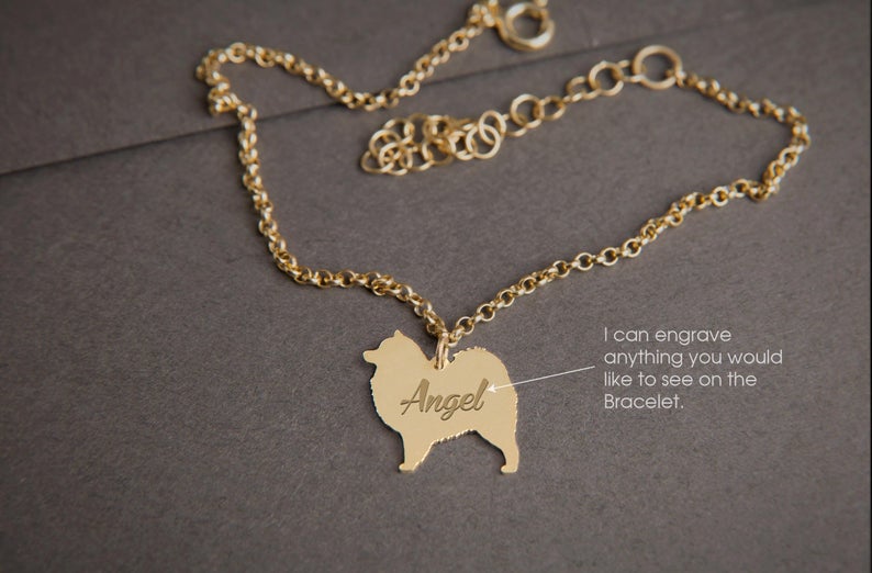 SAMOYED Tiny Silver Bracelet - 1 Main image