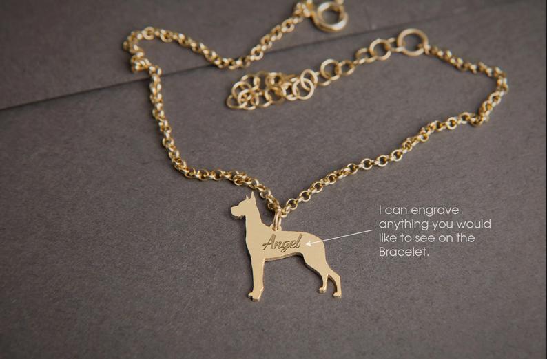 GREAT DANE Tiny Silver Bracelet - 1 Main image