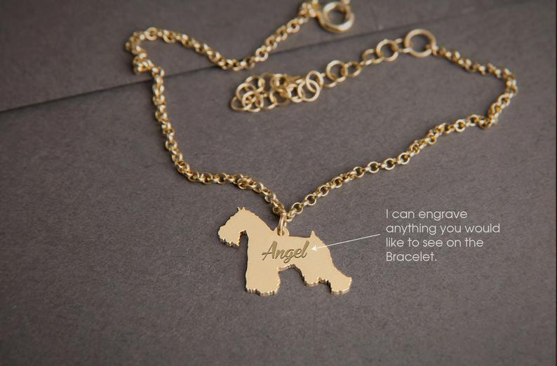 SCHNAUZER Tiny Silver Bracelet - 1 Main image