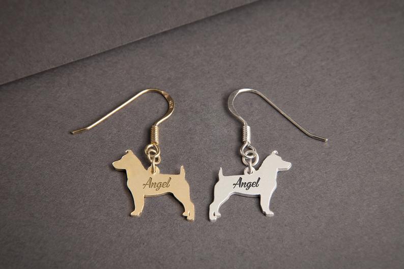 JACK RUSSELL Dangle Silver Earring - 1 Main image