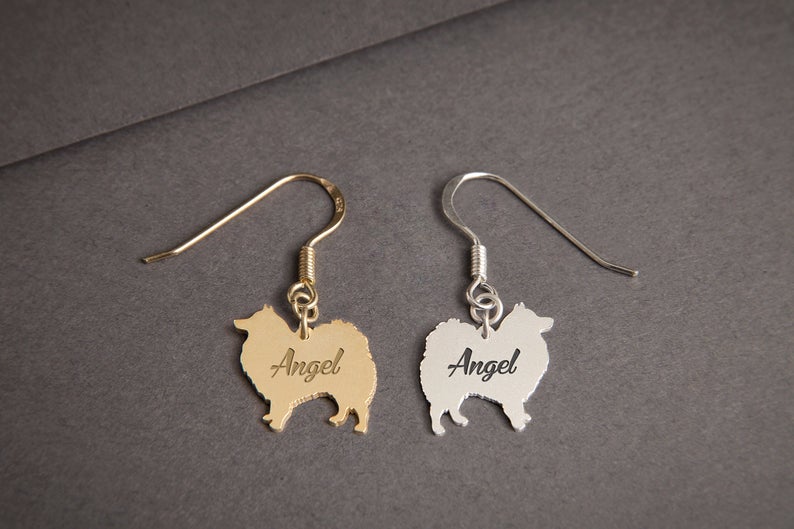 JAPANESE SPITZ Dangle Silver Earring - 1 Main image