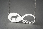 DOGO ARGENTINO Infinity Silver Necklace - 1