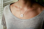 Square PAW LOVE Necklace - 2