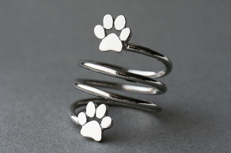 Adjustable 3 SPIRAL PAW Ring - 1 Main image