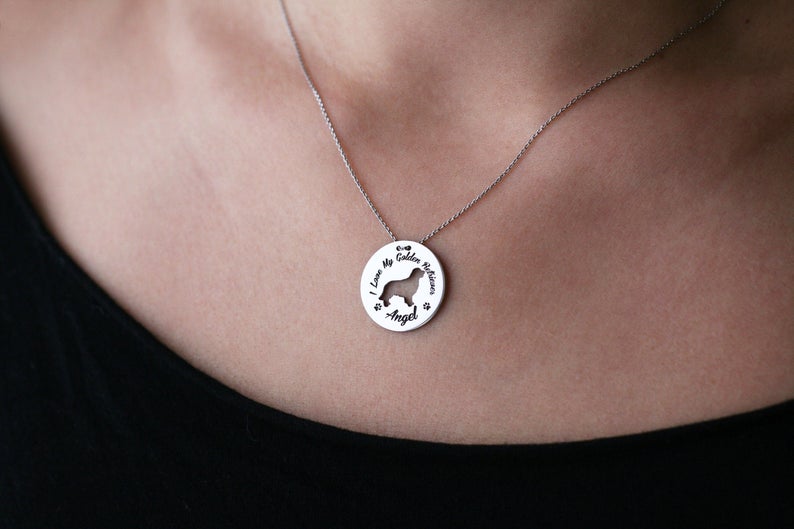 CAT SHORTHAIRED Disc Silver Necklace - 2