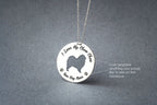 CHOW CHOW Disc Silver Necklace - 1
