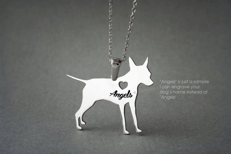 PINSCHER Heart Silver Necklace - 1