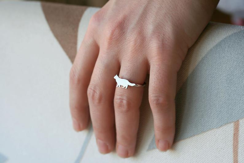 SCHNAUZER Classic Silver Ring - 2