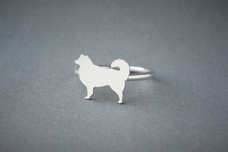 AUSTRALIAN SHEPHERD Classic Silver Ring - 1 Main image