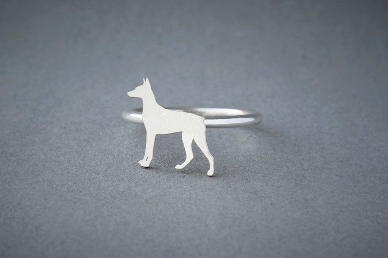 DOBERMAN Classic Silver Ring - 1