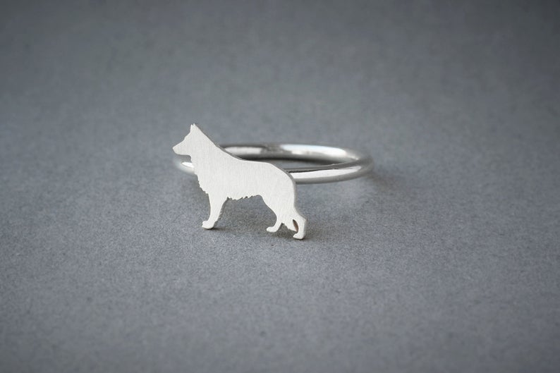 GERMAN SHEPHERD Classic Silver Ring - 1 Main image