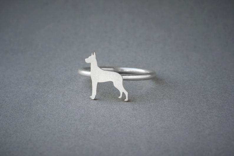 GREAT DANE Classic Silver Ring - 1 Main image