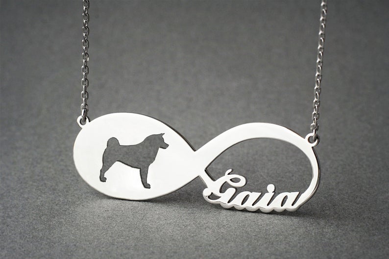 AKITA Infinity Silver Necklace - 1 Main image