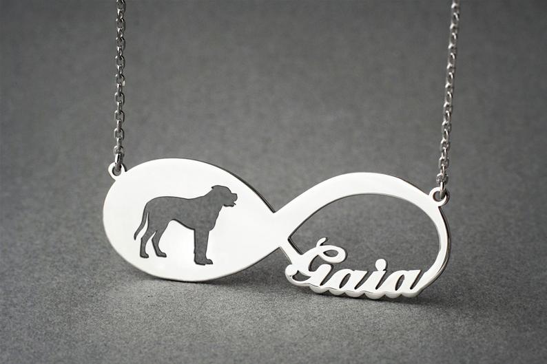 MASTIFF Infinity Silver Necklace - 1 Main image
