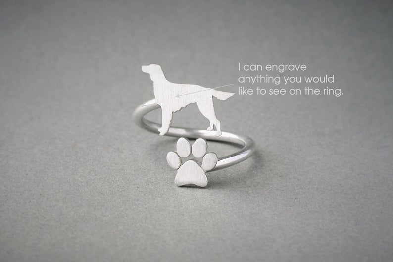 SETTER - Paw Silver Ring - 1 Main image